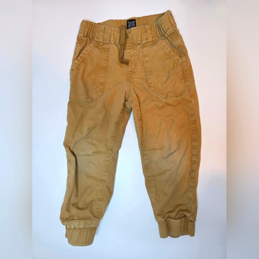 Drawstring Cargo Khakis Size 3